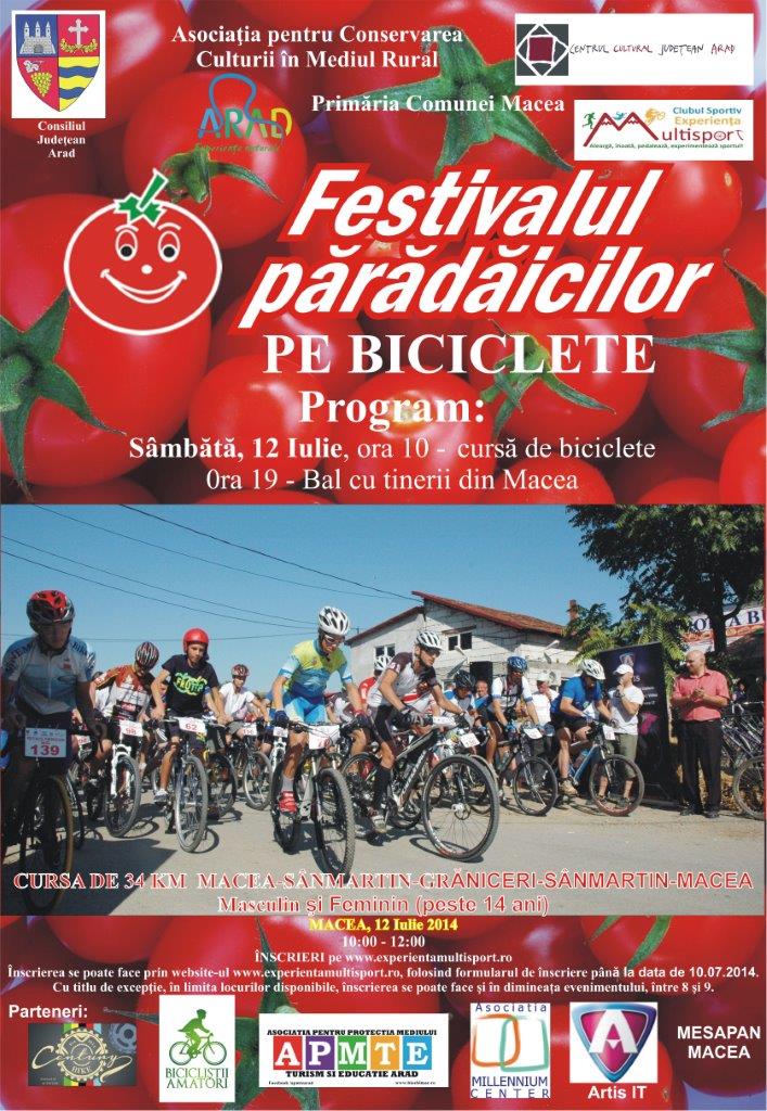 Rezultate Festivalul părădăicilor pe biciclete - 2014